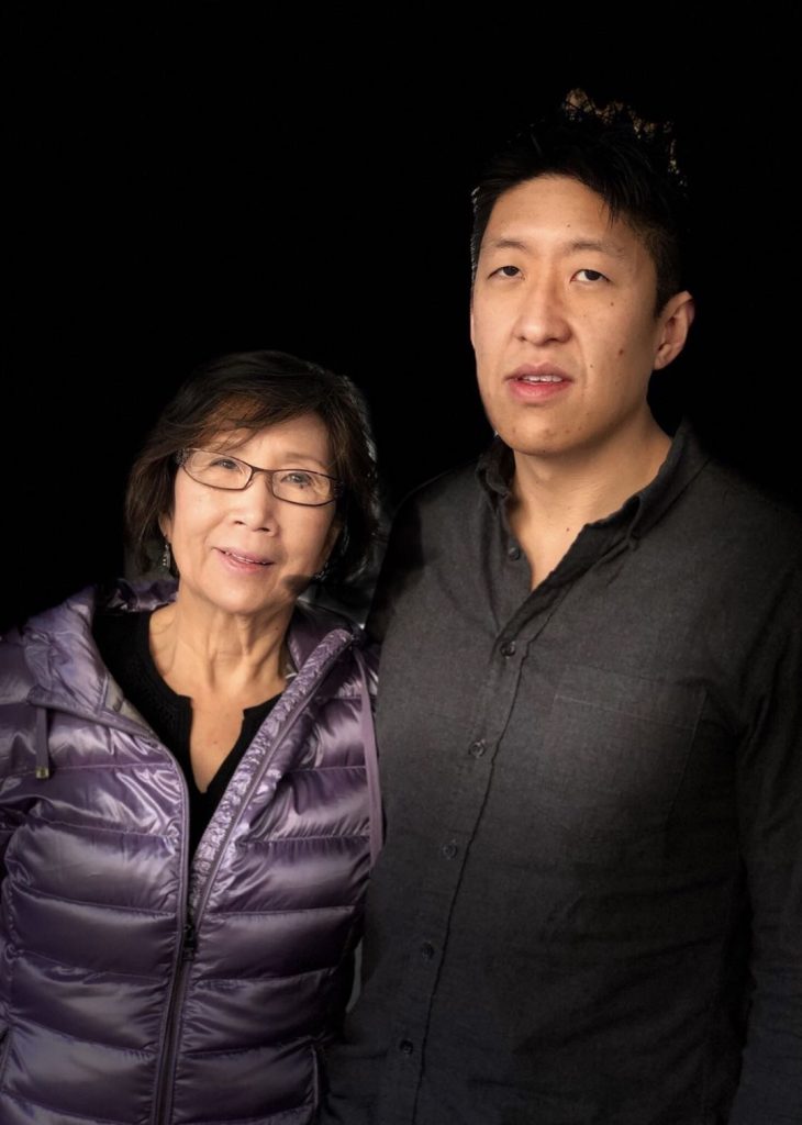 Nora with youngest son Dr. Kenneth Kay, Jr.