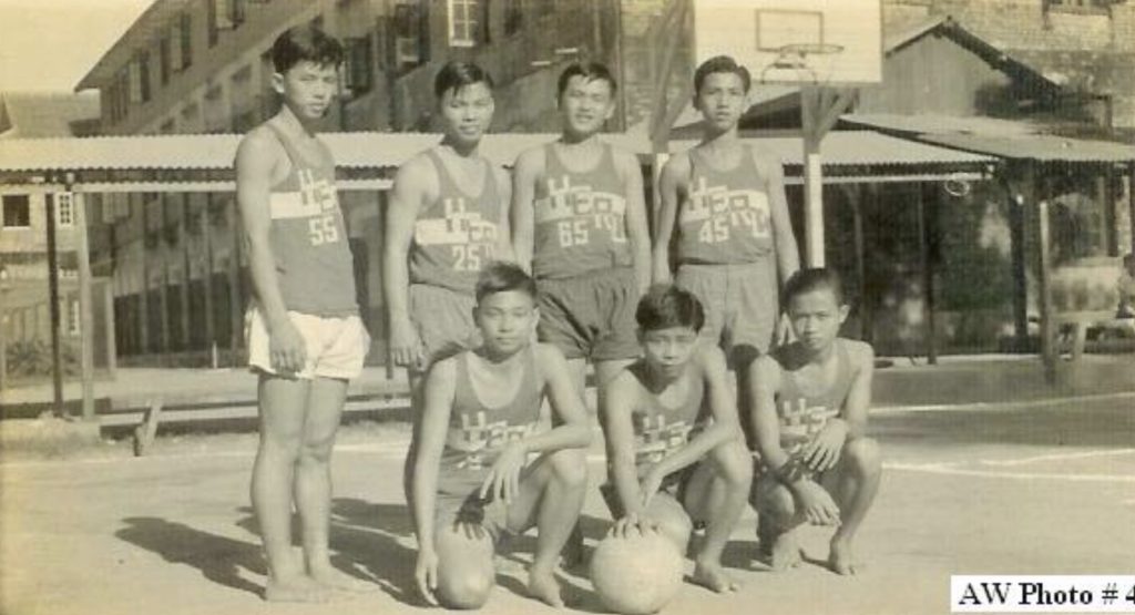 Arthur Wong (first on left, front row)