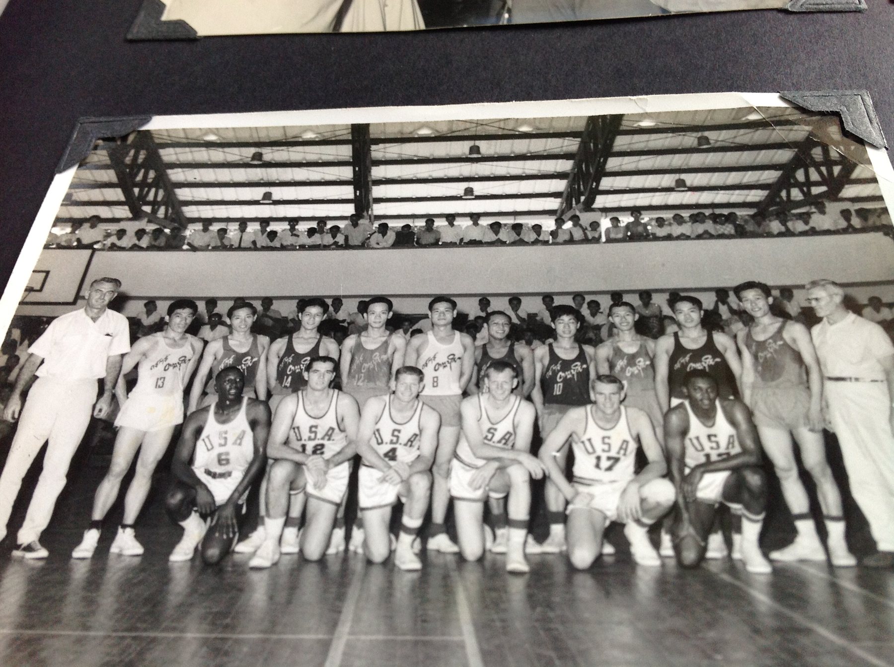 Raymond with RASU teammates