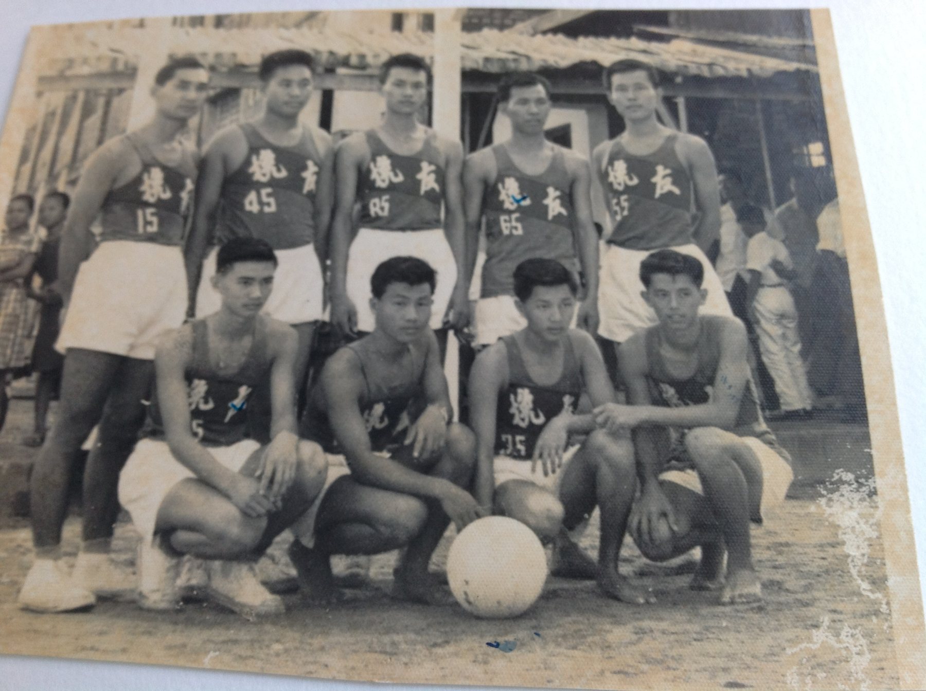 Raymond with WHAA teammates