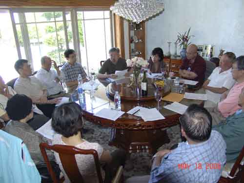 A scene from the May 18, 2008 Special Meeting