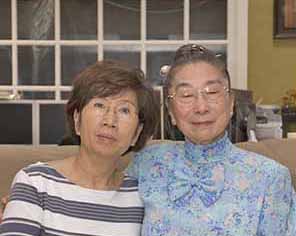 Nora Kay with Teacher Sao (Regina Ling)