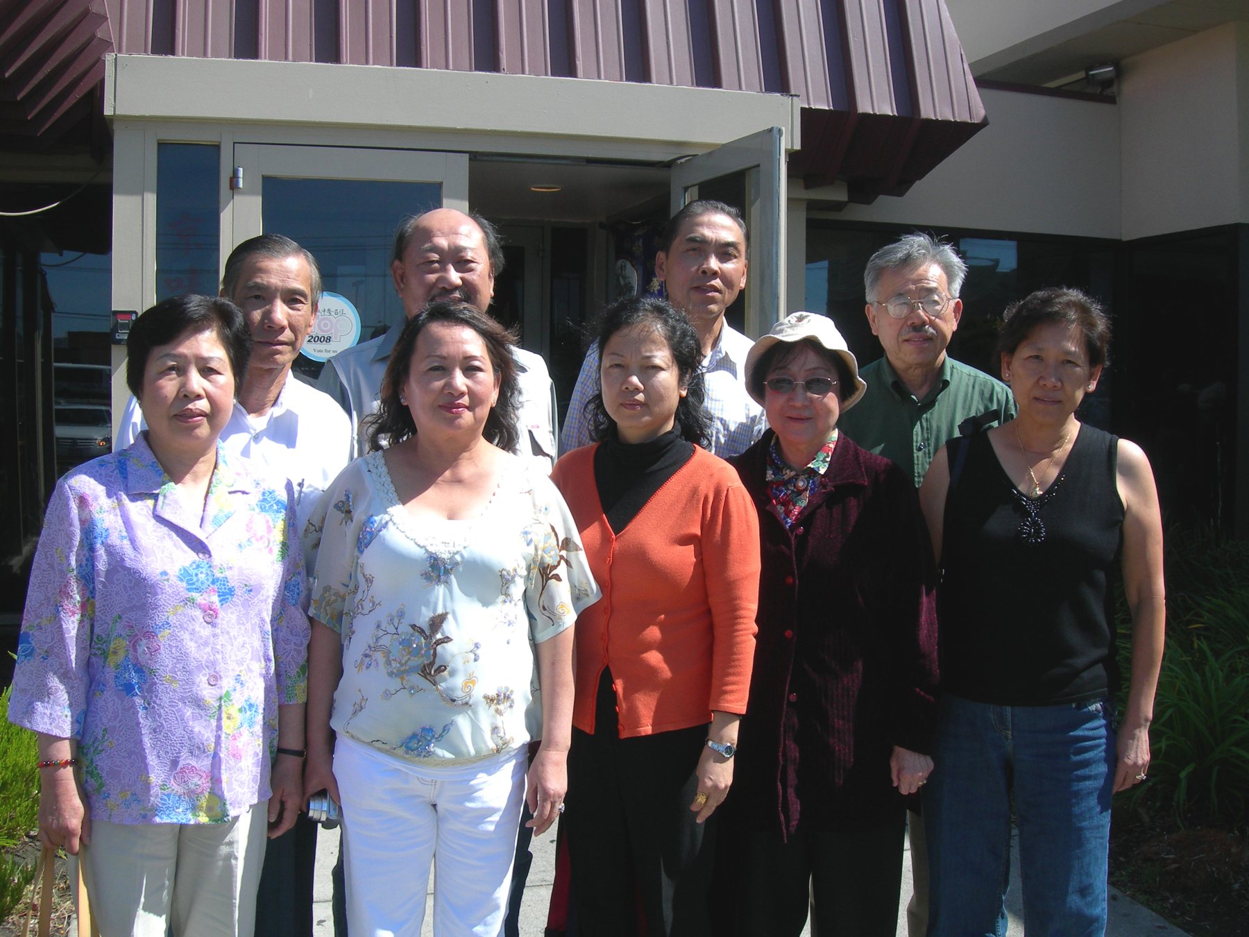 Peter Chiu visit group photo