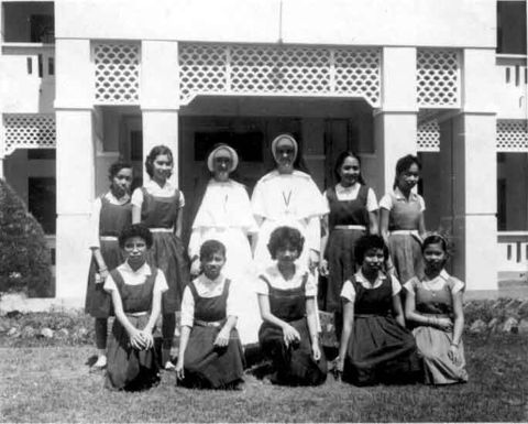 St. Emilie's Convent 7th Grade Class, 1962-1963