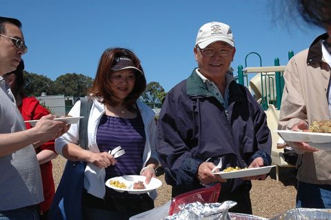 Paschalina Young and Benny Lee