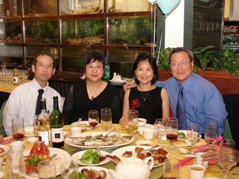 Henry and Cynthia Lim with guests
