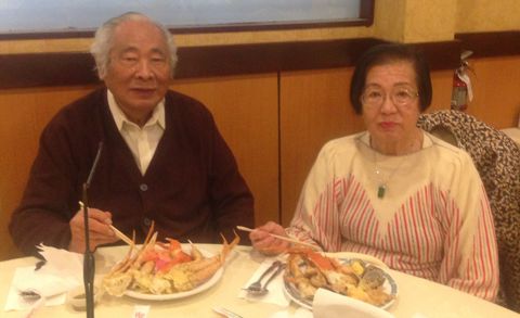 Suzanne Ong with husband