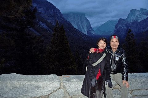 Joe and Jean Chow at Yosemite