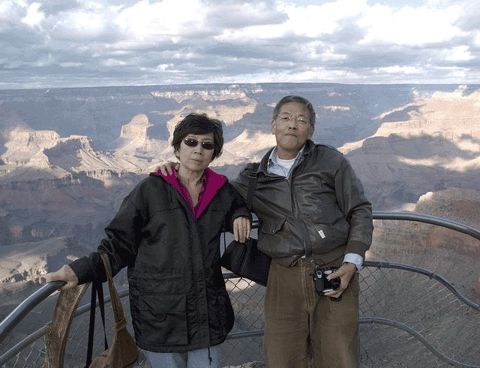 Ken and Nora Kay at Grand Canyon