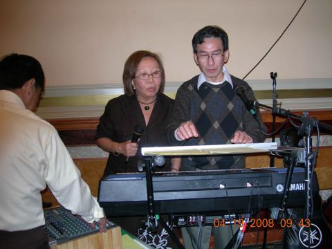 Lena Yang and her husband