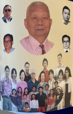 Portrait of Mr. Matthew Loo and family