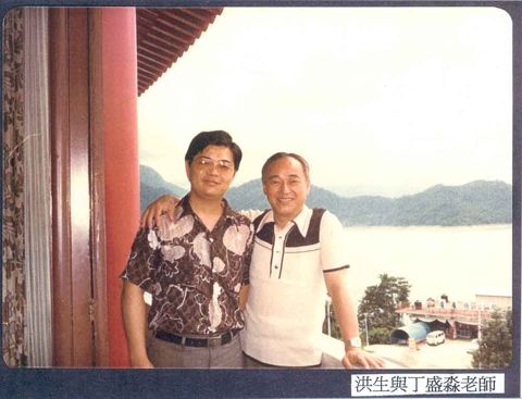 Noel with Mr. Ting in Taiwan