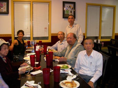 Front row: Mrs. Wong, Pou Iok Chou, Anne Chiu, Teacher Catherine Win and Lulu Liou