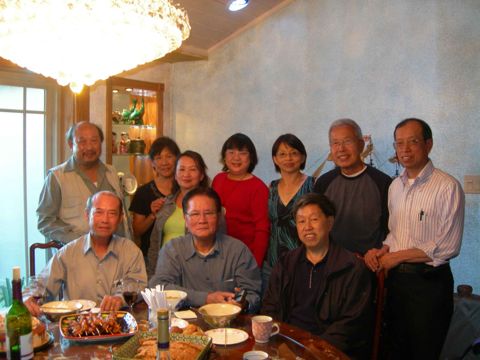 Back row: Kang Sun Chou, Lulu Liou, Pou Iok Chou, Cynthia Lim, Jean Chow, Joe Chow, and Jeffrey Chow