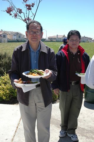 Picnic moment