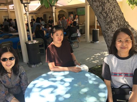 Alumnae at a California monastery