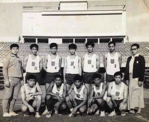 1970 Rangoon Division Basketball Team