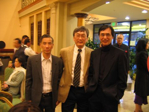 David Wong, Peter Young and Dr. Maximus Chin